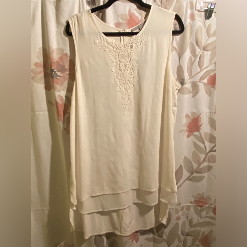 DANIEL RAINN, Bolivar Lace Detail Tunic, NWT, Size XL